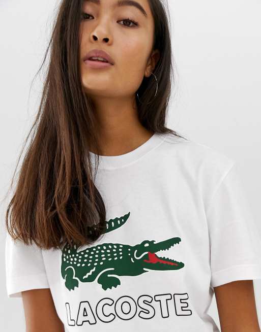 Tee shirt 2024 lacoste femme