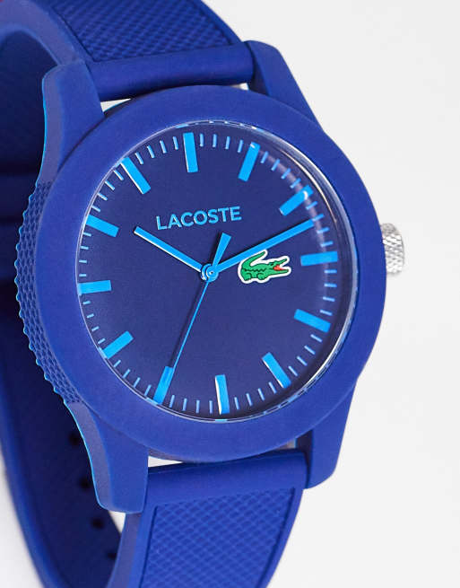 Lacoste watch hotsell 12.12 blue