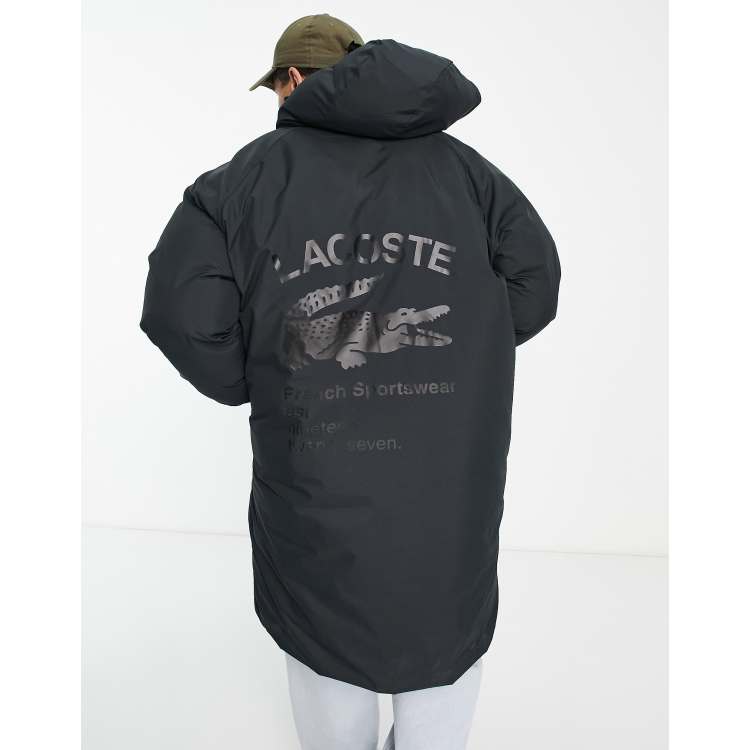 Lacoste store parka sale