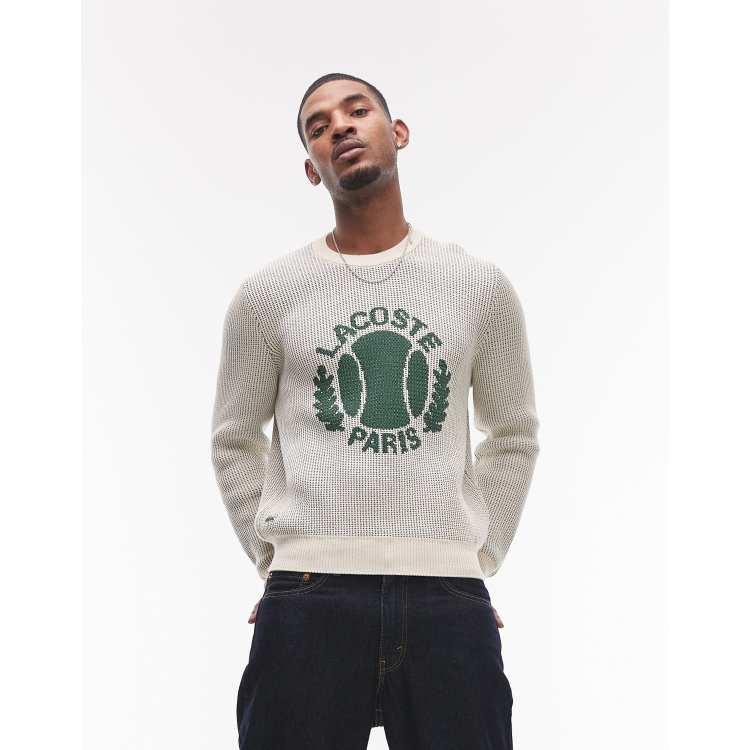 トップス SUPREME 17SS LACOSTE Tennis Sweater XL Supreme x Lacoste Is a Glorious Tribute to '90s Tennis Style
