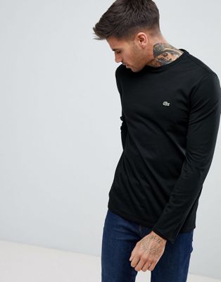 Lacoste long sleeve logo t-Shirt in 