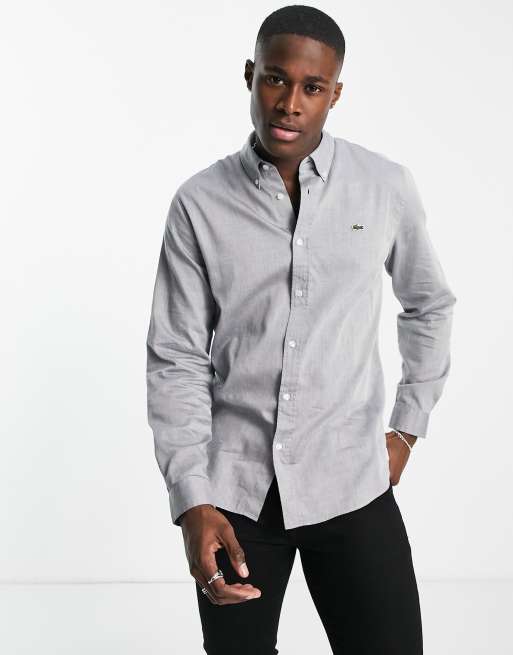 Chemises lacoste manches longues new arrivals