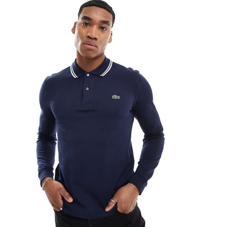 Lacoste long sleeve polo shirts online