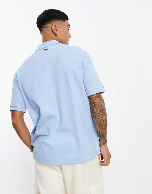 Lacoste discount polo lichtblauw