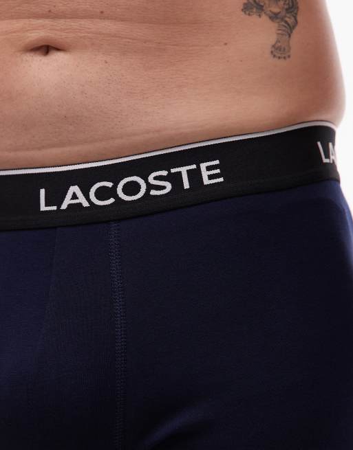 Lacoste - Lot de 2 boxers - Bleu/rouge, 3 de 3