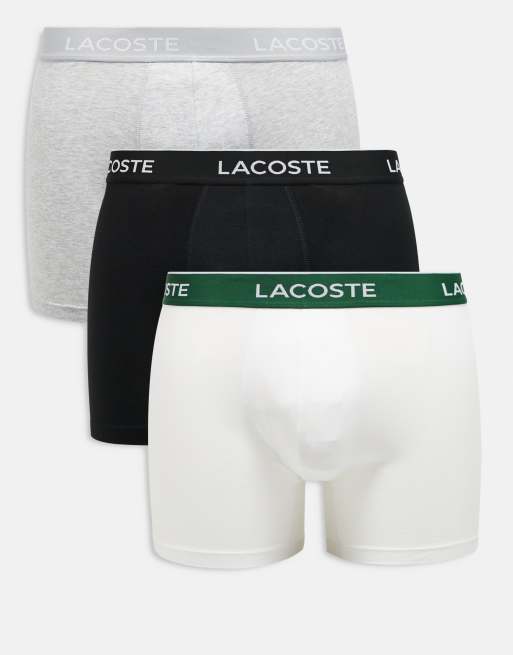 Lacoste lot de 3 boxers multicolores