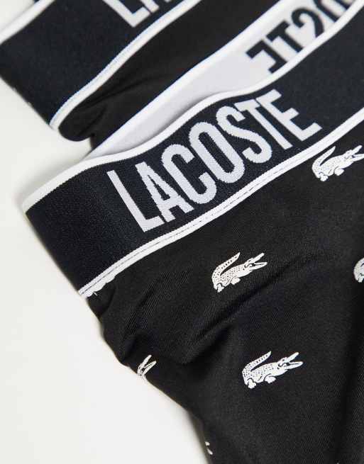 Lacoste discount ensemble noir