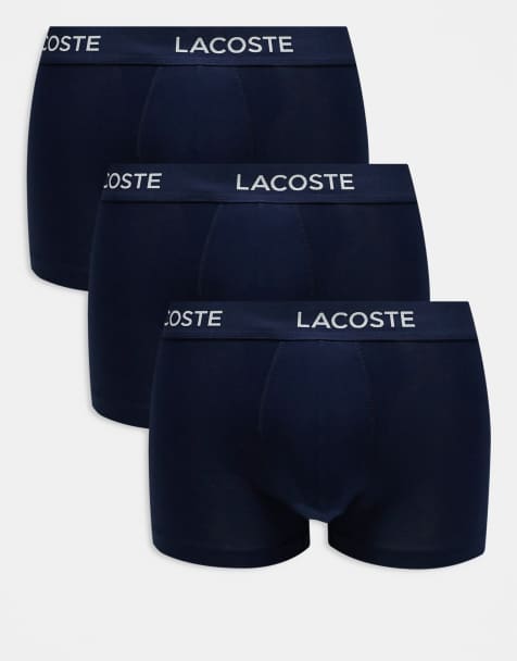 Lacoste - Lot de 3 boxers - Bleu marine - view 1
