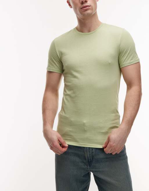 Lacoste - Lot de 3 t-shirts confort - Noir, vert et vert clair, 2 de 5