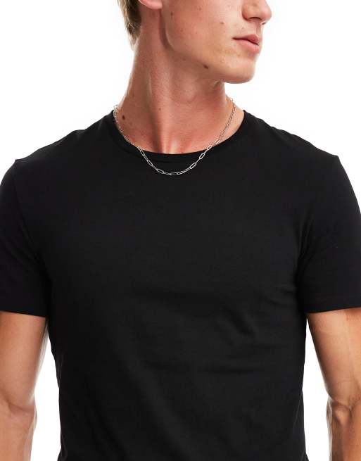 T shirt lacoste noir et blanc sales