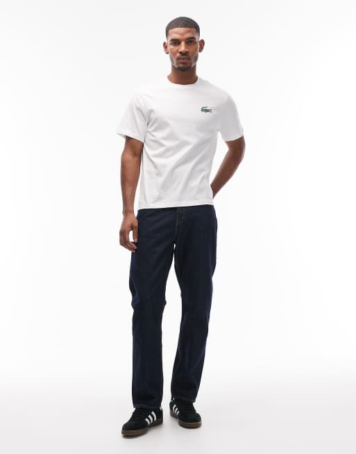Lacoste - Lounge T-shirt in wit, 2 van 5