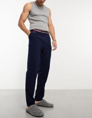 Lacoste loungewear essentials joggers in navy