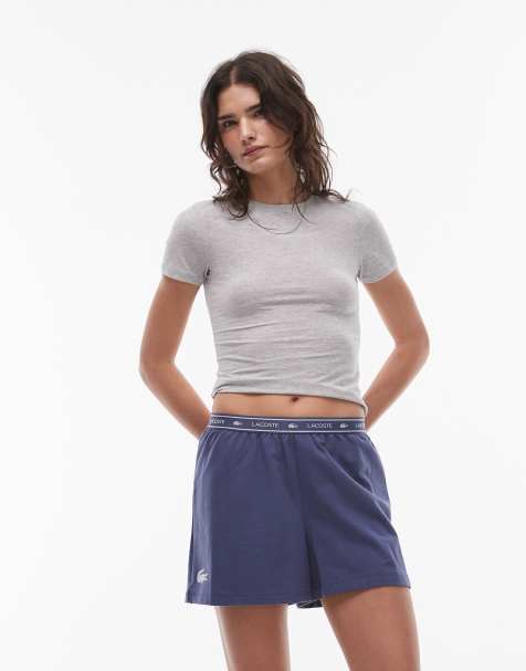 Lacoste - Loungewear - Marineblå shorts - view 1