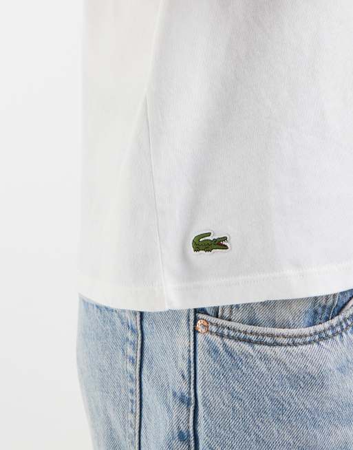 Lacoste - Loungewear - Pakke med 3 hvide T-shirts, 3 af 5