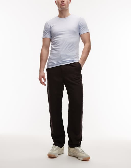 Lacoste - Loungewear - Pakke med 3 T-shirts i marineblå/blå/hvid, 3 af 5