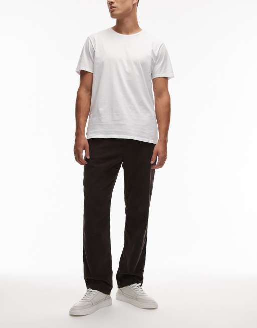 Lacoste - Loungewear - Pakke med 3 T-shirts i sort/grå/hvid, 3 af 5