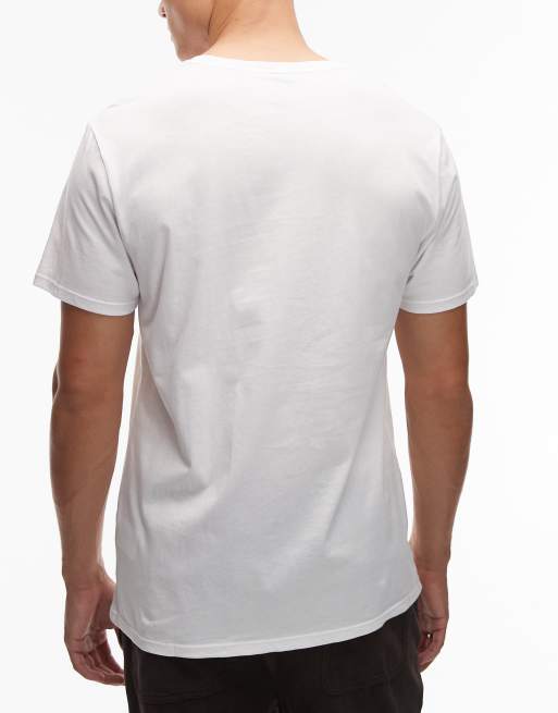 Lacoste - Loungewear - Pakke med 3 T-shirts i sort/grå/hvid, 4 af 5