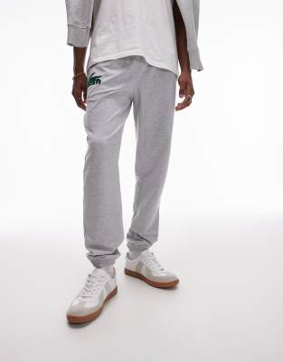 Lacoste Lacoste loungewear sweatpants in grey