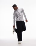 [Lacoste] Lacoste loungewear sweatshirt in grey L GREY