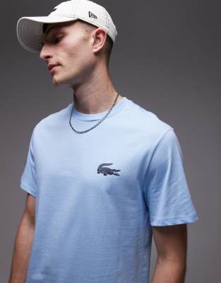 loungewear t-shirt in light blue