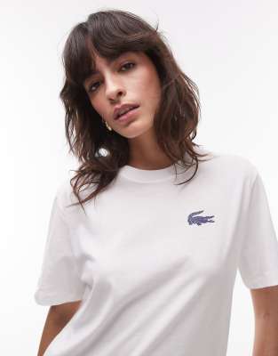 Lacoste - Loungewear - T-Shirt in Weiß