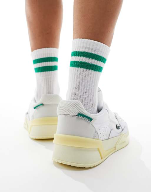 Lacoste LT 125 trainers in white ASOS