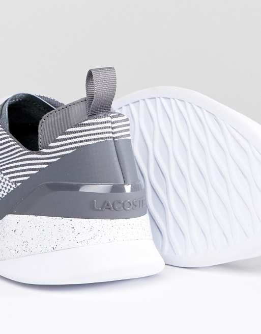 Lacoste Dual Trainers Grey | ASOS