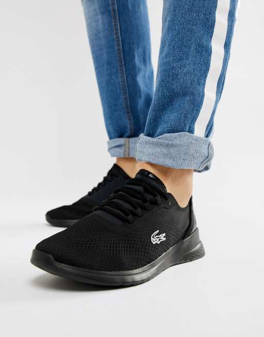 kussen registreren logica Lacoste LT Fit 318 1 runner sneakers in black | ASOS