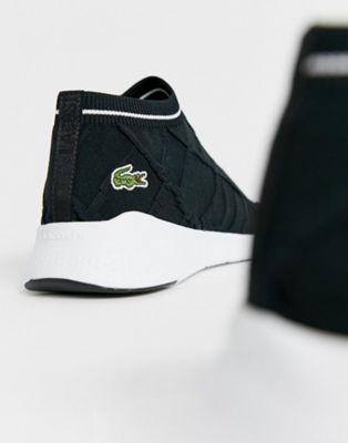 lacoste fit sock sneaker