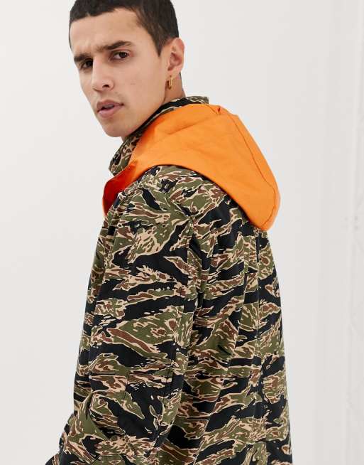 Lacoste camo shop jacket