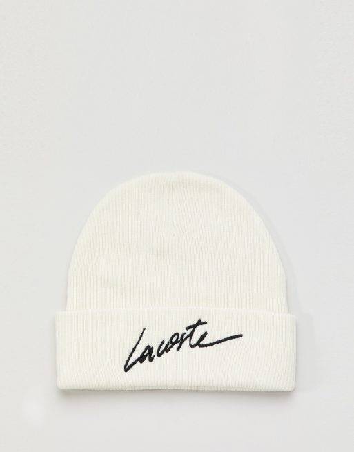 Bonnet 2025 lacoste signature