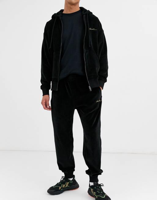 Lacoste velour store tracksuit