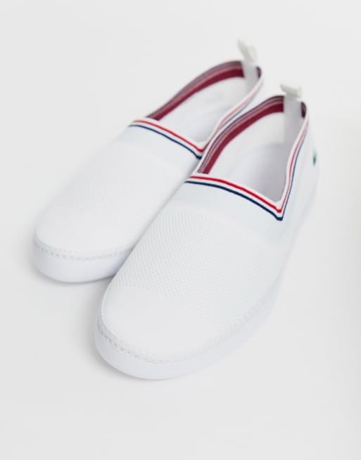 Lacoste Lydro Tennis Blanc rouge ASOS