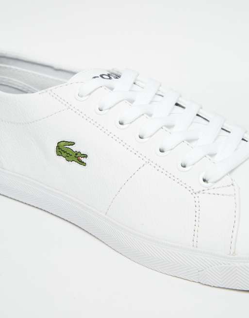 gødning valgfri prop Lacoste Marcel Leather Trainers | ASOS