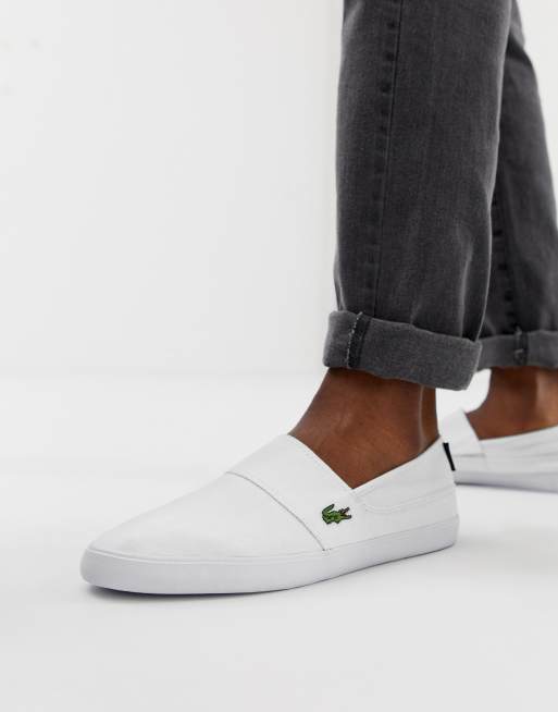 Scarpe senza 2025 lacci lacoste