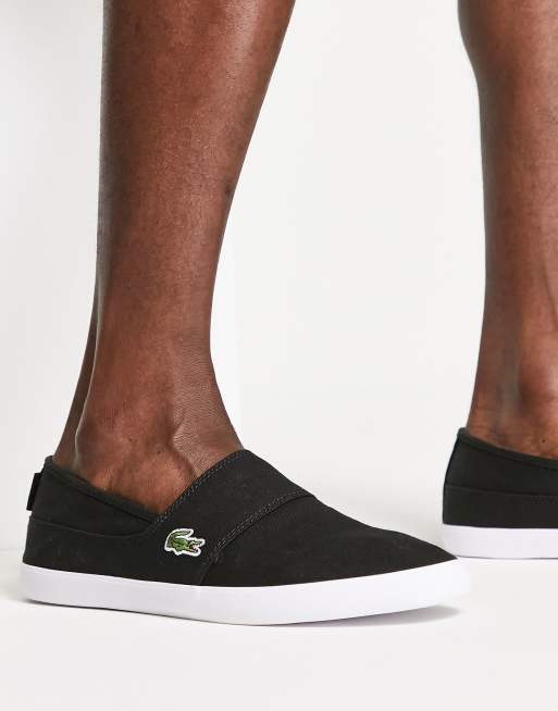 Lacoste Marice Sneakers van canvas in zwart