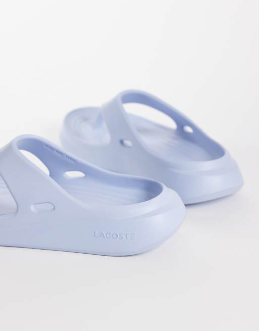 Lacoste - Meduz - Lyslilla klipklappere med logo, 3 af 4