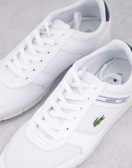 Lacoste Menerva Baskets de sport Blanc vert fonce ASOS