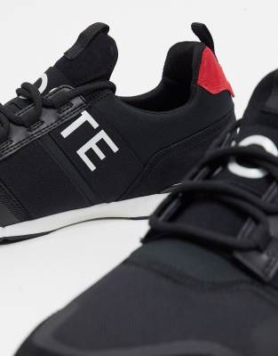 lacoste menerva trainers black