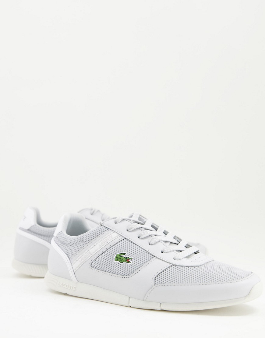 Lacoste - Menerva Sport - Grå/hvide sneakers