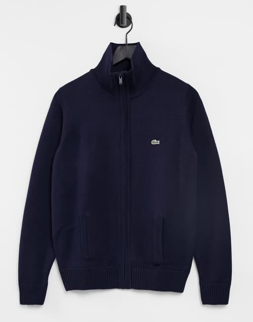 Lacoste zip up jumper sale