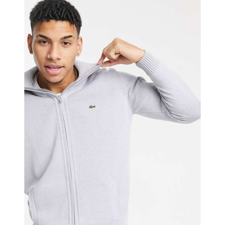 Lacoste shop zipper sweater