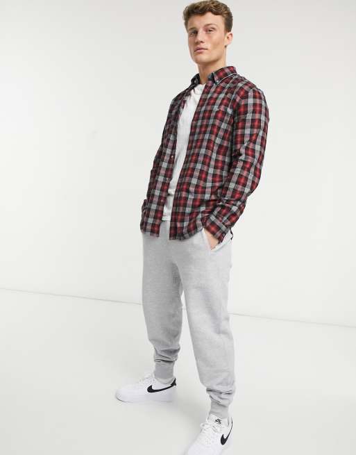 Flannel best sale and sweatpants