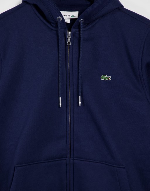 Lacoste men's zip best sale up hoodie