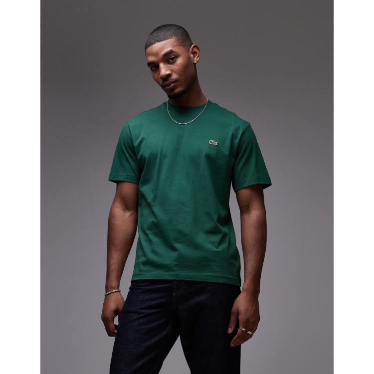 Tシャツ・カットソー LACOSTE Dark Green Polyester T-Shirt 207665349-1-green?$n_750w$&wid