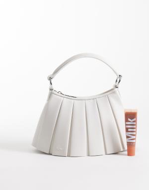Lacoste mini Lenglen bag in white