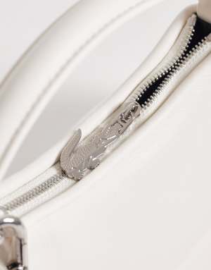 Lacoste mini Lenglen bag in white
