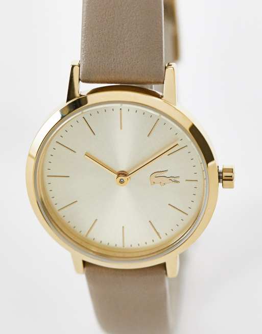 Lacoste deals gold watch