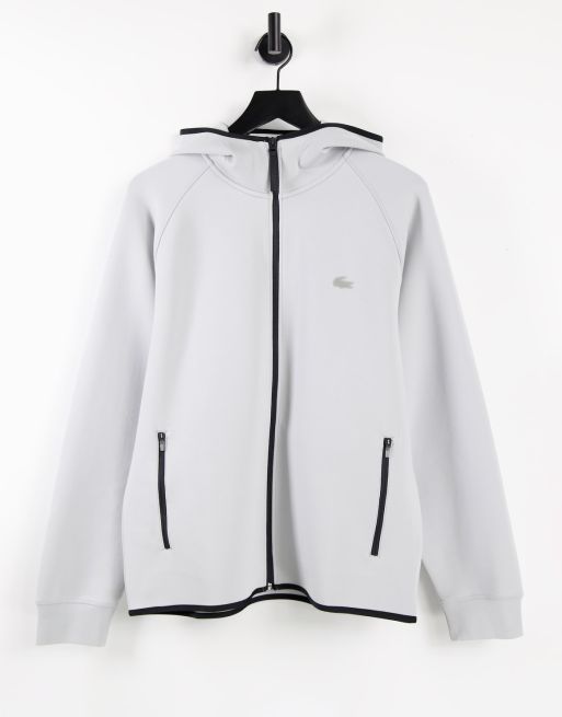 Lacoste motion hooded zip sweatshirt