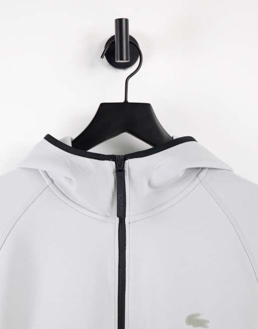 Lacoste motion hooded zip sweatshirt